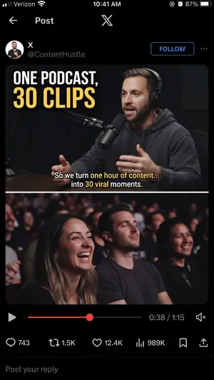 X clip