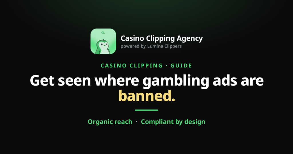 What Is Casino Clipping? How iGaming Brands Get Seen Where Ads Are Banned