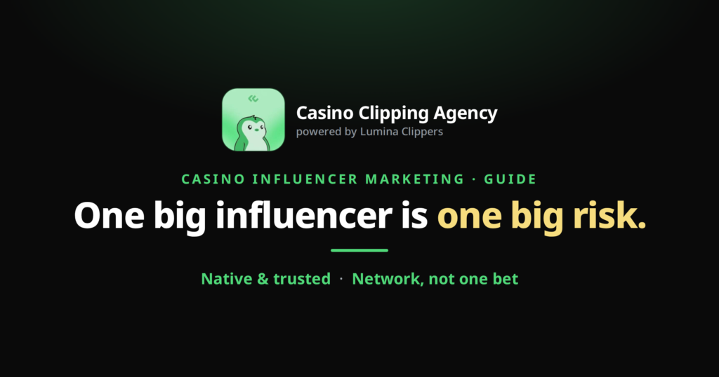 Casino Influencer and KOL Marketing: What Works in 2026?