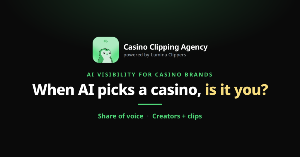 AI Visibility: Can AI Recommend Your Casino?