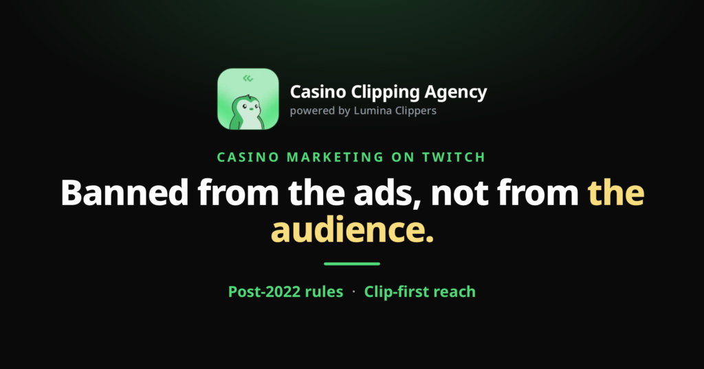 Casino Marketing on Twitch in 2026