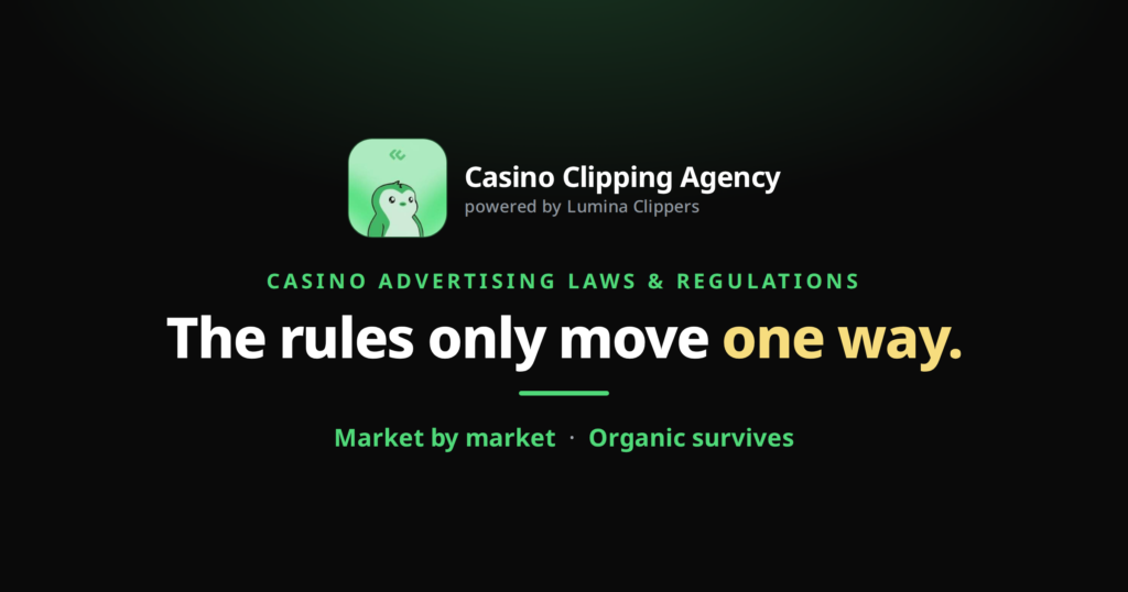 Casino Advertising Laws and Regulations in 2026