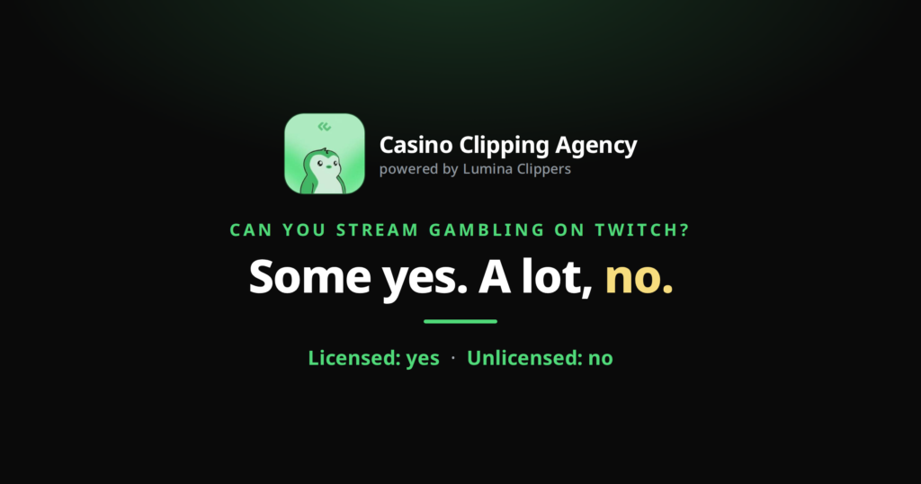 Can You Stream Gambling on Twitch? The 2026 Rules
