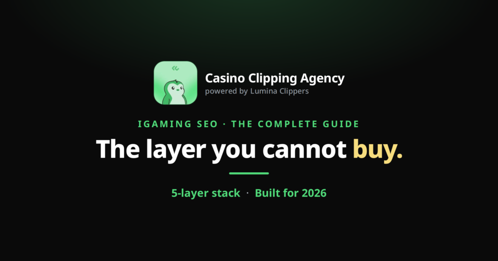 iGaming SEO: The Complete 2026 Guide