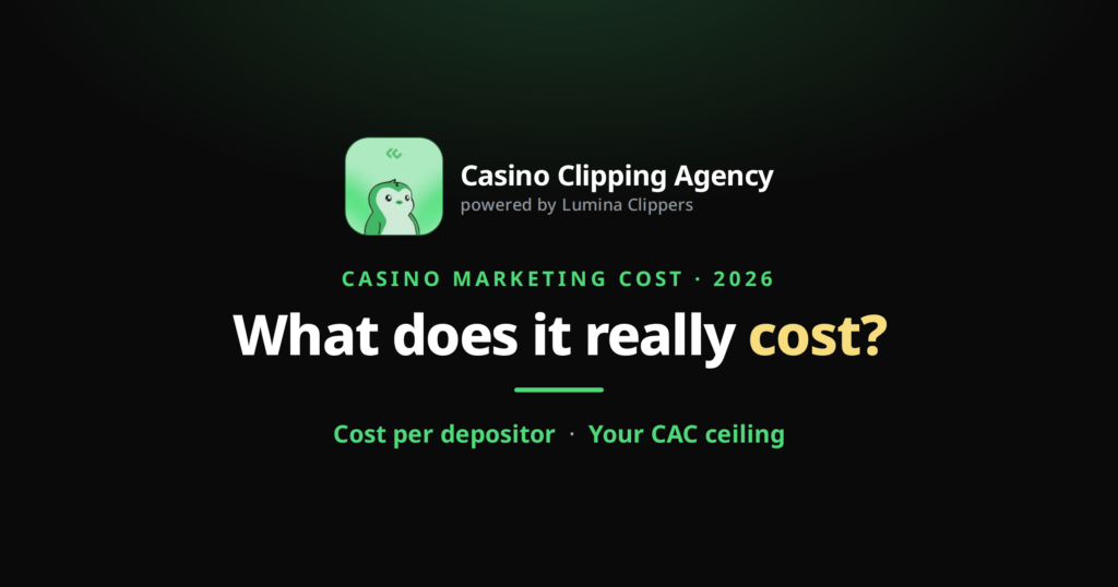 How Much Does Casino Marketing Cost in 2026?