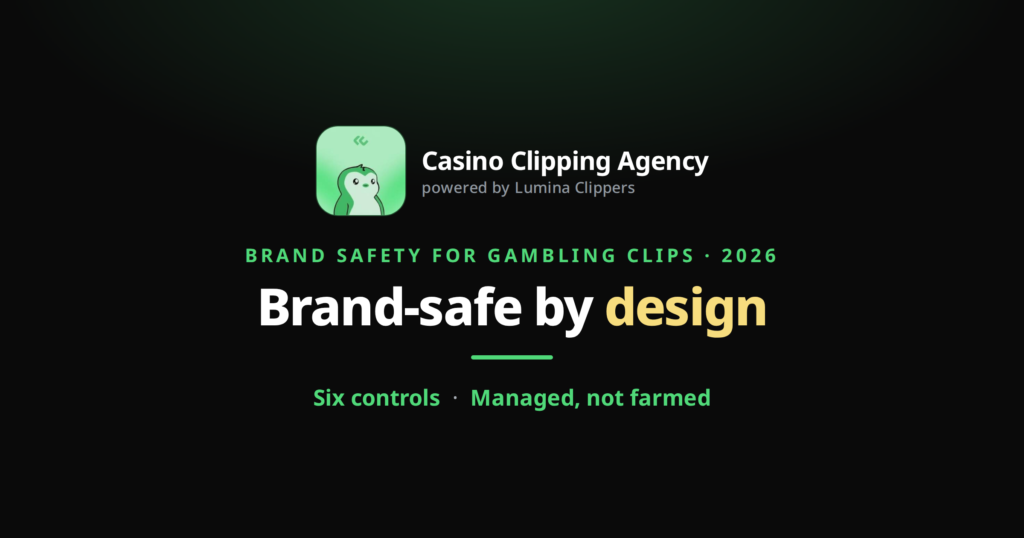 Brand Safety Workflow for Gambling Clips