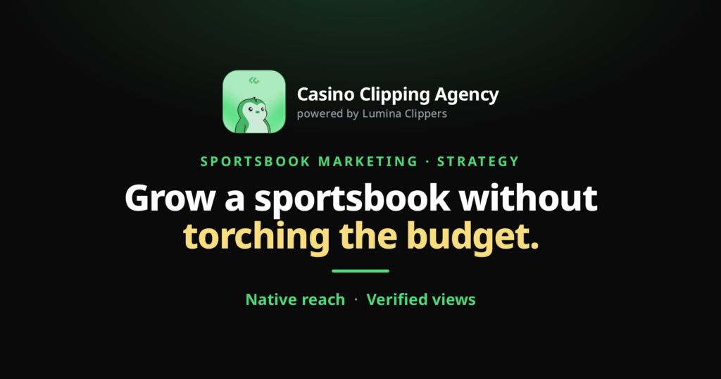 Sportsbook Marketing in 2026: What Works and What to Skip
