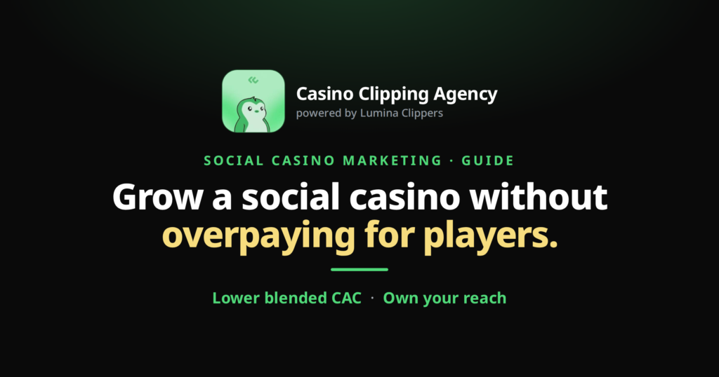 How Do You Market a Social Casino Without Overpaying for Users?