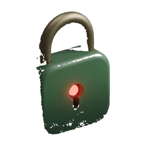 Locked padlock — paid gambling ads