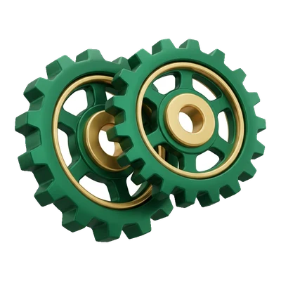 Interlocking gears